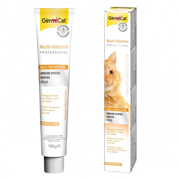 GimCat MultiVitamin Kedi Macunu 100 Gr ürün görseli 1