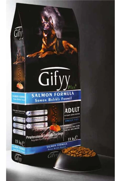 Gifyy Giffy Somon Balıklı Köpek Maması Premium Kalite 15 Kg 23/10 ürün görseli 1