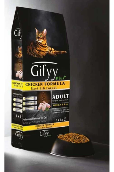 Gifyy Tavuklu Kedi Maması 15 Kg ürün görseli 1