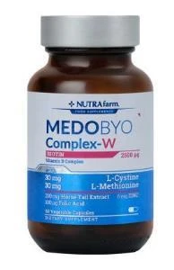 NutraFarm Medobyocomplex-W Biotin 60 Kapsül ürün görseli 1