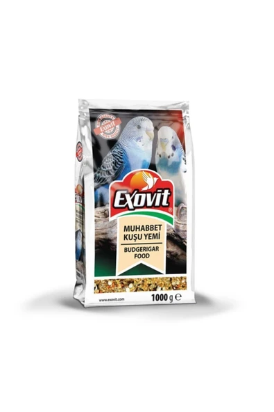 Exovit Vitaminli Muhabbet Kuşu Yemi Budgerigar Food 1 Kg ürün görseli 1