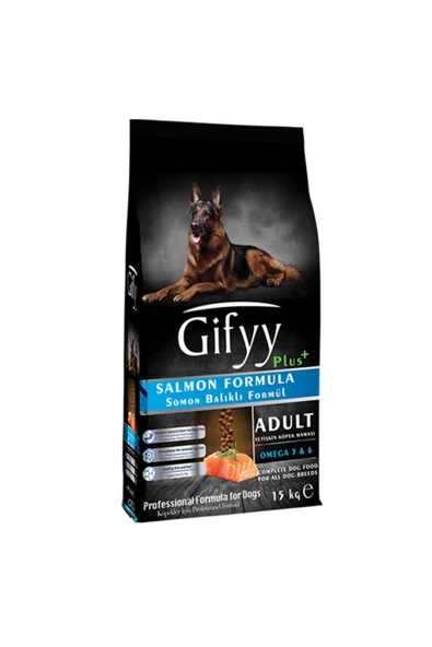 giffy 15 Kg Premium Somonlu Köpek Maması ürün görseli 1