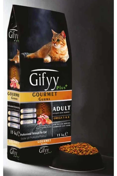 Gifyy Gurme Kedi Maması 15 KG ürün görseli 1