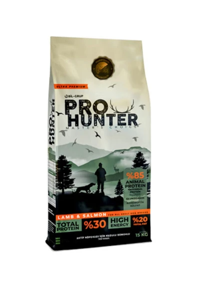 PROHUNTER Pro Hunter Kuzu Somon Yüksek Enerji Yetişkin Köpek Mama ürün görseli 1