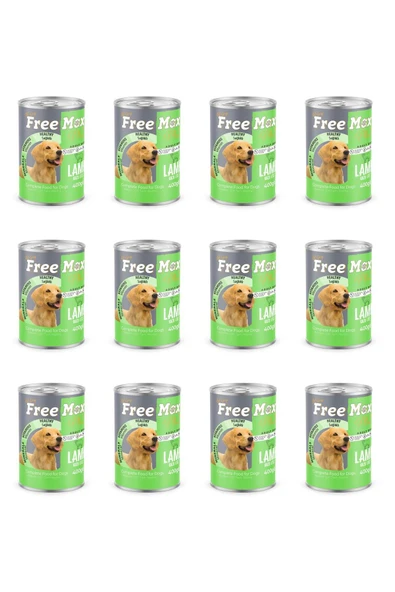 Freemax Plus Kuzu Etli Parçalı Köpek Konservesi ürün görseli 1