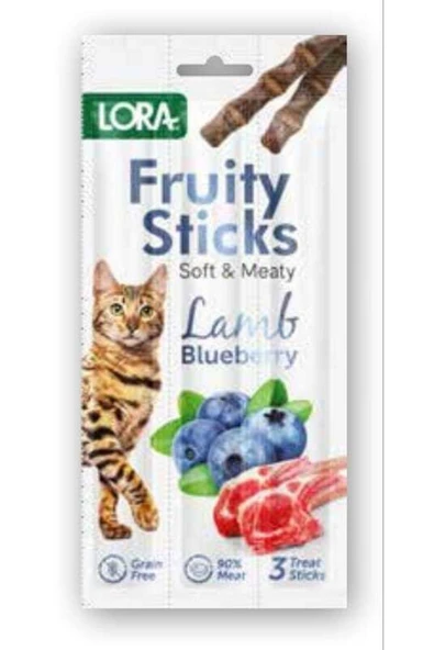 Lora Fruity Sticks Kedi Ödül Çubuğu ürün görseli 1