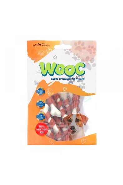 wooc Dog Biftek Sargılı Kalsiyum Kemikli Ödül 80 g ürün görseli 1