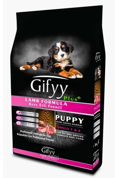 Gifyy Giffy Yavru Köpek Maması 15 Kg Kuzu Etli Formül Mama ürün görseli 1