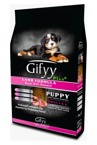 Orqinel Gifyy Kuzu Etli Premium Yavru Köpek Maması 15 kg ürün görseli 1