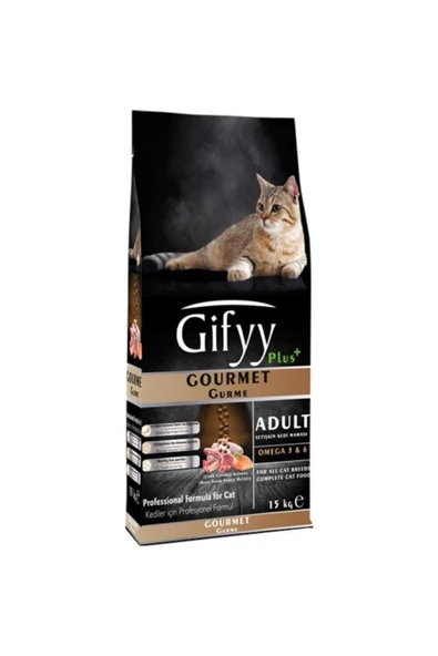 Gifyy Yetişkin Gurme Kedi Maması 15 Kg ürün görseli 1