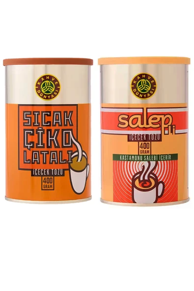 Salep Ve Sıcak Çikolata 400 Gr Deneme Paketi ürün görseli 1