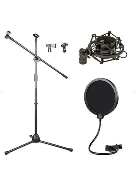 MAONO Condenser Stüdyo Mikrofonu Full Paket - Resim 2