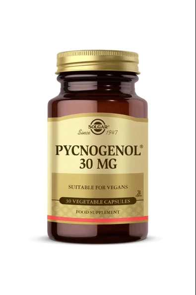 Solgar Pycnogenol 30 Mg 30 Kapsül ürün görseli 1