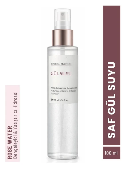 Gül Suyu | %100 Saf & Doğal Nemlendirici Hidrosol, 100ml ürün görseli 1
