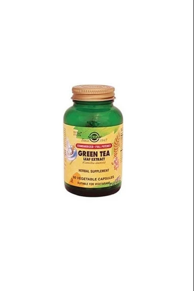 Solgar Green Tea 60 Kapsül ürün görseli 1