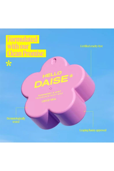 Daise Hello Raspberry & Mint Vücut Spreyi 100ML - Resim 3