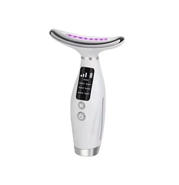 LED Işıklı Boyun ve Yüz Sıkılaştırıcı Masaj Cihazı (Kırışıklık Karşıtı) ürün görseli 1