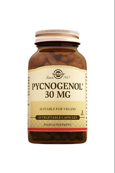 Solgar Pycnogenol 30 Mg 30 Kapsül - Resim 2