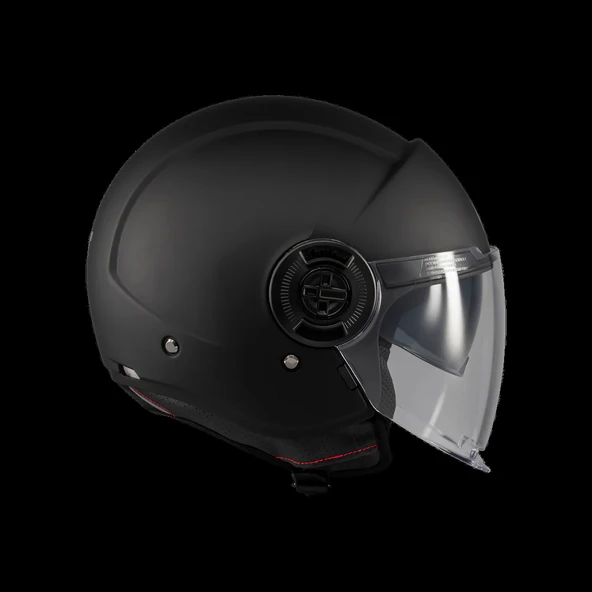 Kask MT HELMETS VİALE SV S PUREE A1 Matt Black - Resim 4