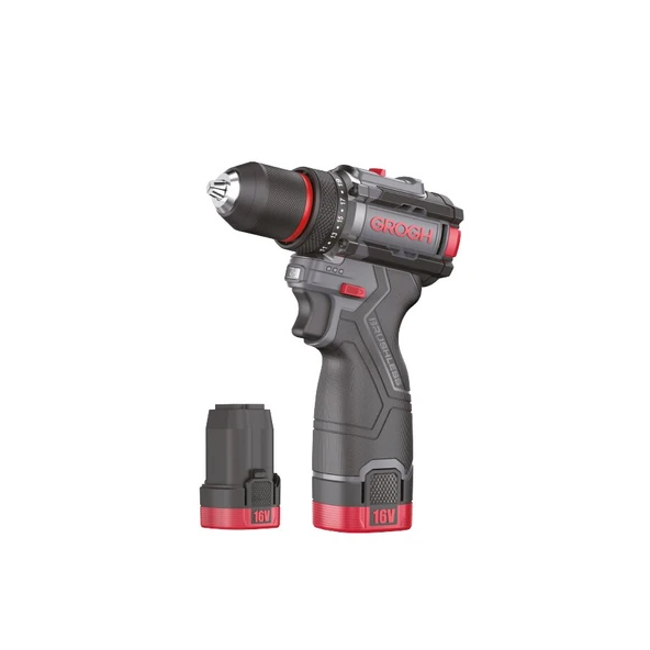 Grogh Grogh Akülü Matkap 16V-2Ah Grx1633-2 Bmc ürün görseli 1