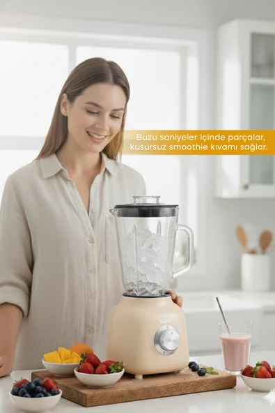 Sinbo SHB-7516 Turbo Blender - Resim 4