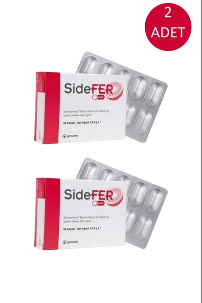 Sidefer 30 Kapsül 2 Adet ürün görseli 1