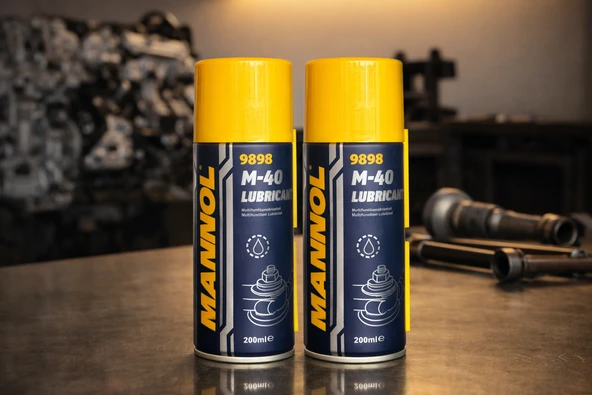 Çok Amaçlı Yağlayıcı Sprey 200 ml 9868 M-40 LUBRICANT 2'li Takım 2025 Üretimli ürün görseli 1