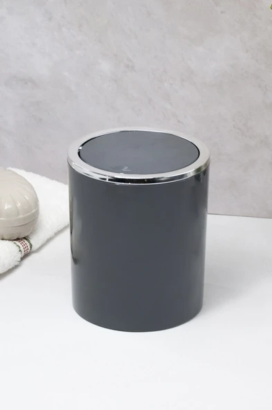 Antrasit, Çöp Kovası 5 Litre - İnca Model ürün görseli 1
