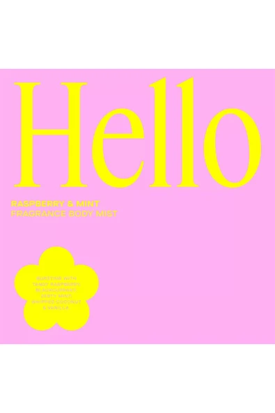 Daise Hello Raspberry & Mint Vücut Spreyi 100ML - Resim 5