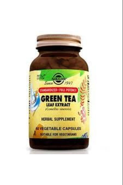 Solgar Green Tea 60 Kapsül ürün görseli 1
