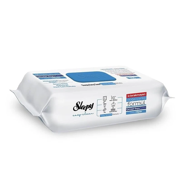 Sleepy Easy Clean Çamaşır Suyu Katkılı Yüzey Temizlik Havlusu 100 Yaprak ürün görseli 1