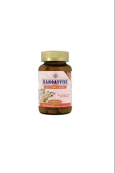 Solgar Kangavites Tropikal Meyve Aromalı 60 Tablet ürün görseli 1