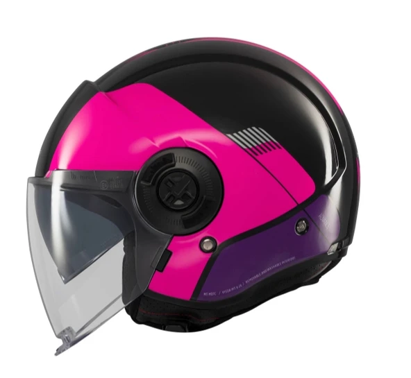 Kask MT HELMETS VİALE SV S ADVANCE B58 PARLAK PEMBE ürün görseli 1