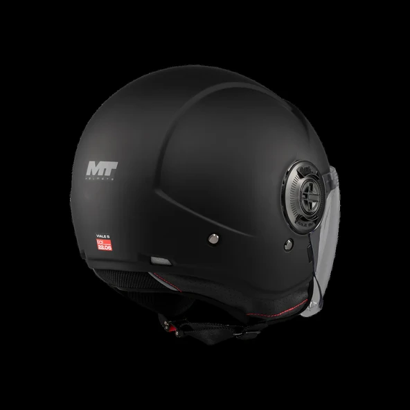 Kask MT HELMETS VİALE SV S PUREE A1 Matt Black - Resim 5