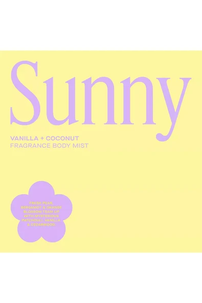 Daise Sunny Vanilla & Coconut Vücut Spreyi 100ML - Resim 5