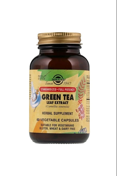 Solgar Green Tea 60 Kapsül ürün görseli 1