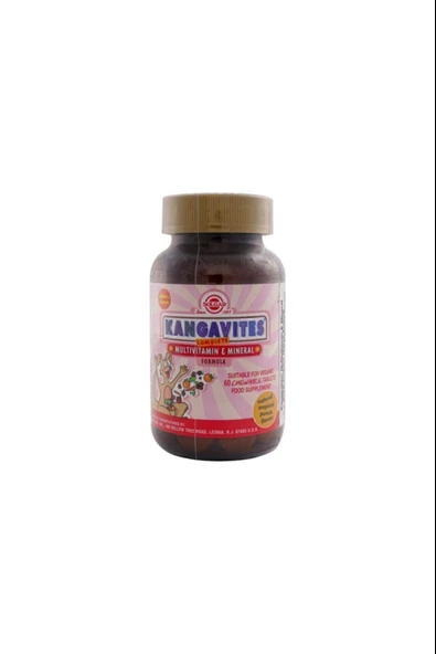 Solgar Kangavites Tropikal Meyve Aromalı 60 Tablet ürün görseli 1