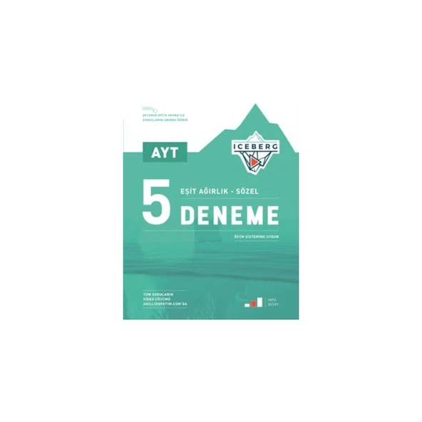 Okyanus Ayt Iceberg 5 Deneme Eşit Ağırlık-Sözel ürün görseli 1