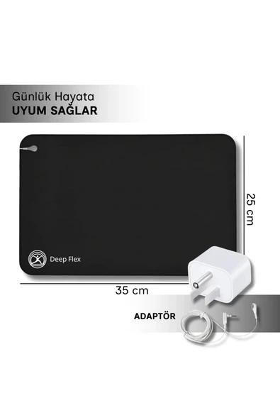 DeepFlex Topraklama Mouse Pedi 25x35 cm – Stres Azaltıcı ve Enerji Dengeleyici ürün görseli 1