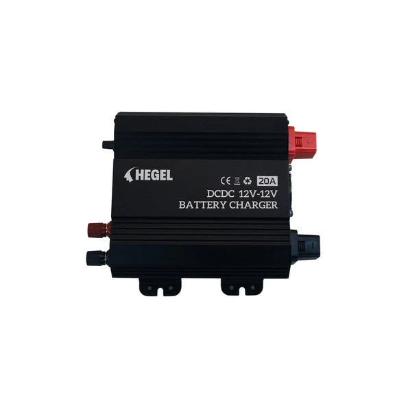 HEGEL - İnges 20 AMPER 12 VOLT DC / DC AKÜ ŞARJ CİHAZI - YAŞAM AKÜSÜ ŞARJ CİHAZI - KARAVAN , TEKNE ürün görseli 1