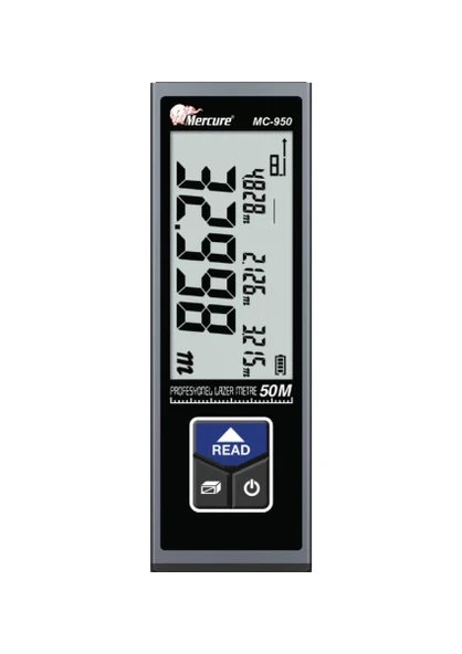 Mercure MC-950 Şarjlı Lazer Metre 50 Mt. ürün görseli 1