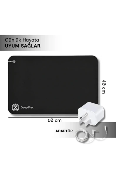 Deep Flex Topraklama Matı 60x40 cm – Uyku Pedi, Stres Azaltıcı, Enerji Dengeleyici ürün görseli 1