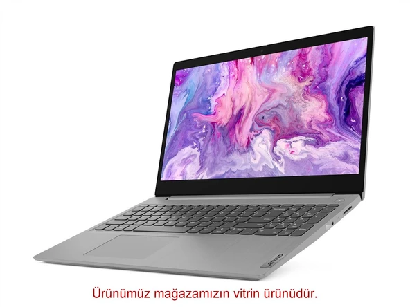 Lenovo IdeaPad 3 15IIL 81WE008DTX i5-1035G4 8 GB 512 GB SSD Intel Iris Plus Graphics 15.6" Full HD Notebook ürün görseli 1