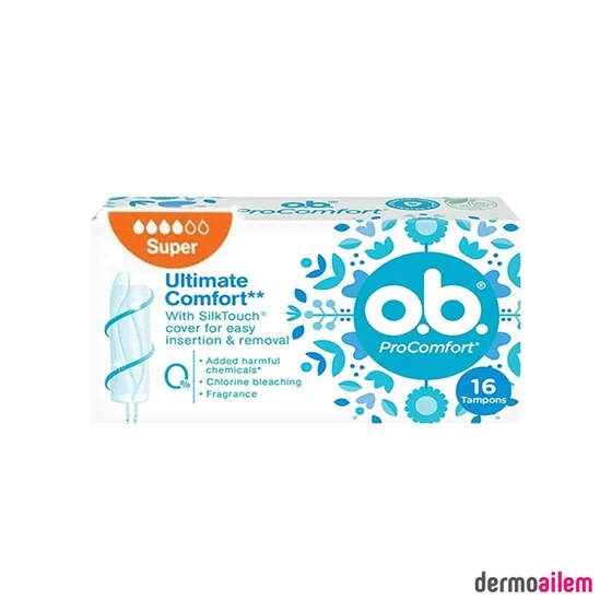 O.B Pro Comfort Super 16 Tampon ürün görseli 1