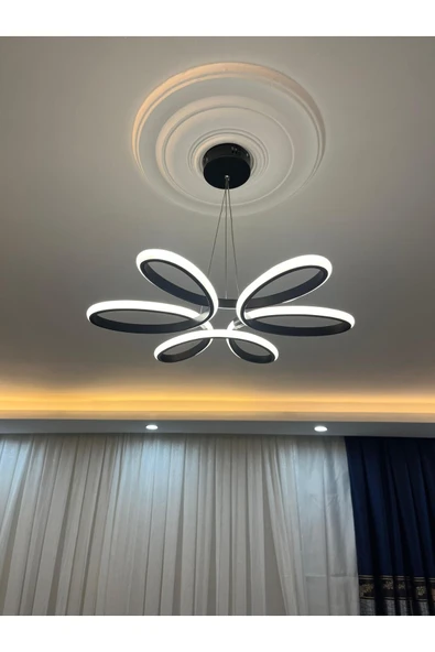 Sunbox 3 renk kumandalı dimmer modlu beyaz-sarı-günışığı sarkıt avize ürün görseli 1