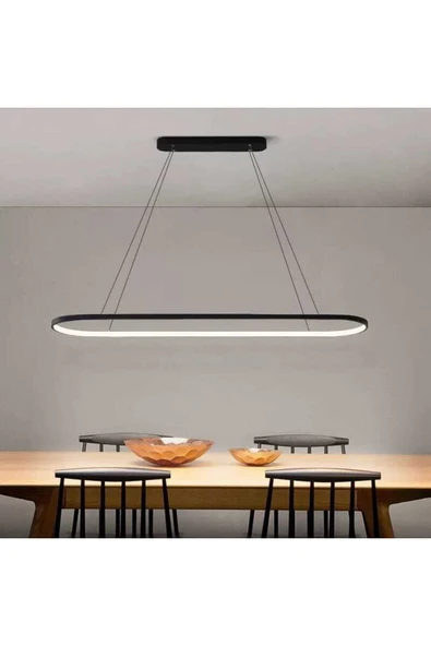 Pera Led Avize Sarkıt Elips 3renk - Prilep 120 Cm ürün görseli 1