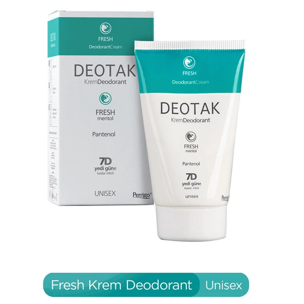 Deotak Unisex Krem Deodorant Fresh Mentol 35 ml ürün görseli 1