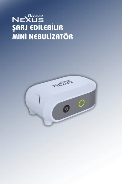 Direct Nexus Şarjlı Mini Kompresörlü Nebulizatör ürün görseli 1