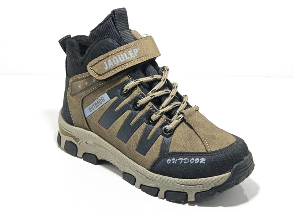 Cem Pekşen Jagulep Vizon-Siyah Kürklü Outdoor Çocuk Botu ürün görseli 1