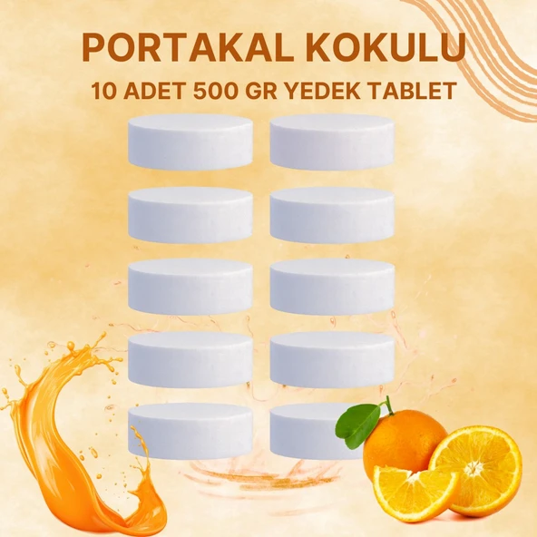 5 Adet 2x500Gr - PORTAKAL - Nem Alıcı Rutubet Giderici Yedek Tablet ürün görseli 1